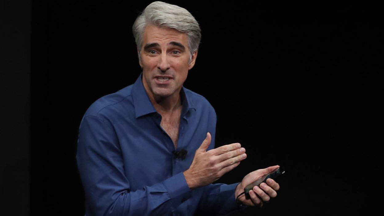 Essential oils, humble brags, and baes: A look at Craig Federighi